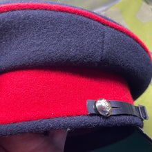 Load image into Gallery viewer, Original British Army REME Royal Electrical &amp; Mechanical Peaked Cap - Size 56cm - The Militaria Shop
