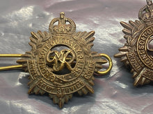 Load image into Gallery viewer, British Army WW2 Royal Army Service Corps Officer&#39;s Bronze Collar Badges
