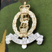 Load image into Gallery viewer, Original British Staybrite Army Cap Badge - Adjutant General&#39;s Corps - The Militaria Shop
