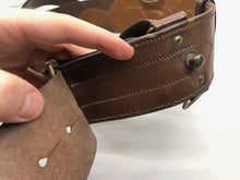 Load image into Gallery viewer, Genuine WW2 era British Army Leather Sam Brown &amp; Cross Strap Set - 34&quot; Waist
