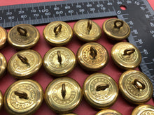 Load image into Gallery viewer, Group of Original WW1 Shropshire Regiment British Army Uniform Buttons
