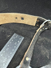 Load image into Gallery viewer, Original German Army WW2 Style Solider Equipment Leather Y Straps
