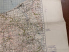 Original WW2 British Army GSGS OS Map of Great Britain - Llandudno & Denbigh - The Militaria Shop