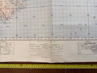 Original WW2 British Army GSGS Map of Scotland - Harris - The Militaria Shop