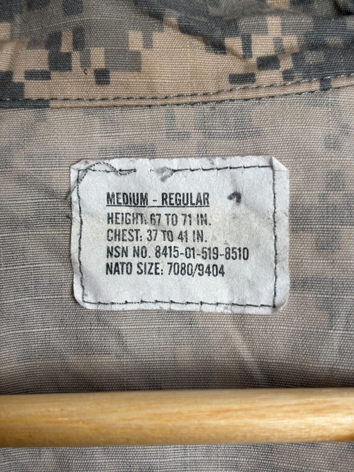 Surplus US Army ACU Combat Uniform Jacket-Medium Regular - The Militaria Shop