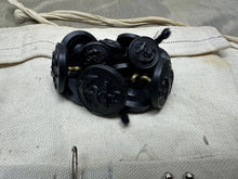 Load image into Gallery viewer, Original WW2 British Royal Navy Wash Roll / Sewing Set + Navy Buttons
