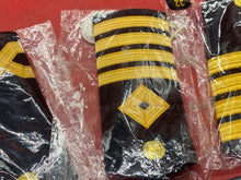 Load image into Gallery viewer, Original Navy Officers Epaulettes in Unused Condition
