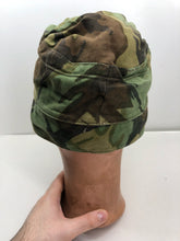 Charger l&#39;image dans la galerie, Original British Army 1968 68 Pattern Cold Weather Combat Camouflaged Hat
