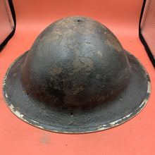 Load image into Gallery viewer, Original British Army WW2 Soldiers Military Combat Mk2 Brodie Helmet - SA Made
