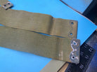 Original Pair of WW2 British Army 37 Pattern Khaki Canvas L-Straps - The Militaria Shop