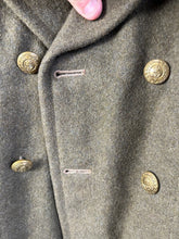 Load image into Gallery viewer, Original WW2 British Royal Navy Royal Marines Greatcoat - 40&quot; Chest
