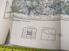 Load image into Gallery viewer, Original WW2 German Army Map of Saint Amand, France
