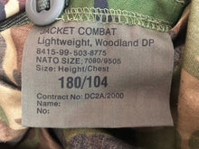 Load image into Gallery viewer, Genuine British Army DPM Lightweight Combat Jacket - Size 180/104
