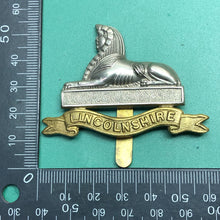 Load image into Gallery viewer, Original British Army Cap Badge - The Lincolnshire Regiment
