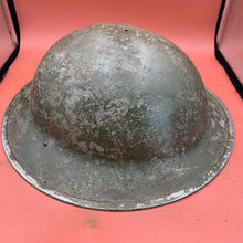 Load image into Gallery viewer, Original British Army WW2 Soldiers Military Combat Mk2 Brodie Helmet - SA Made
