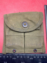 Load image into Gallery viewer, Original WW2 US Army M1 Carbine Canvas Pouch
