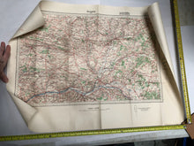 Load image into Gallery viewer, Original WW2 German Army Map of France - Angers
