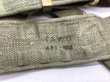 Load image into Gallery viewer, Original British Army WW2 37 Pattern Belt, Pouches &amp; Straps Set - 42&quot; Waist
