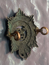 Load image into Gallery viewer, Original British Army WW1 GV Royal Army Service Corps Collar Badge
