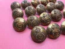 Load image into Gallery viewer, Group of Original WW1 Shropshire Regiment British Army Uniform Buttons
