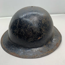 Load image into Gallery viewer, Original British Army WW2 MK1* Brodie Combat Helmet with Liner
