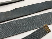 Charger l&#39;image dans la galerie, Original WW2 British Royal Air Force Blue 37 Pattern L Strap Set
