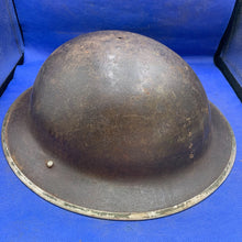 Load image into Gallery viewer, Original British Army Mk2 Combat Helmet - Untouched WW2 Example
