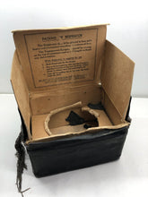 Charger l&#39;image dans la galerie, Original WW2 British Civillian Mask Box with Leather Cover
