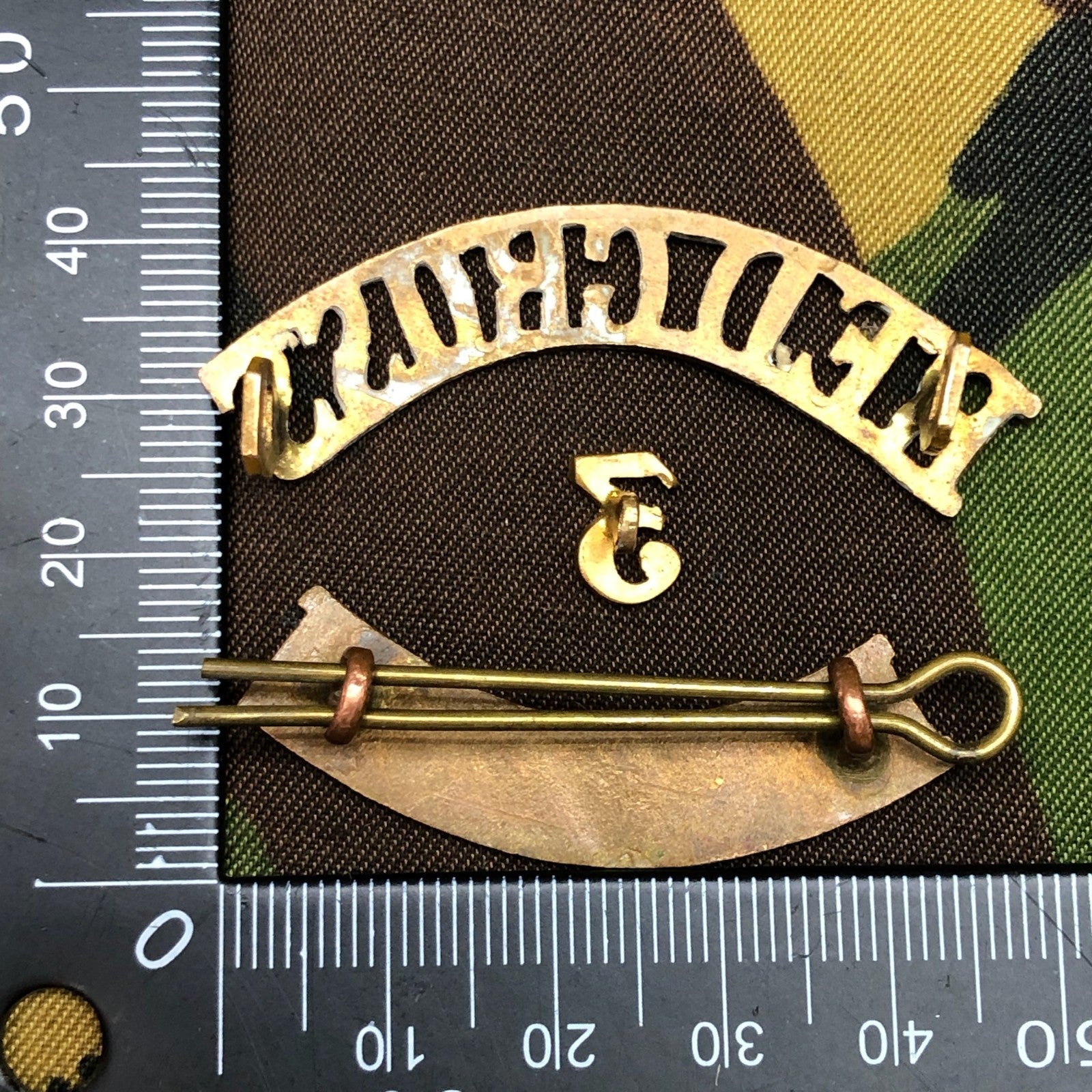 Original WW1 British Army Red Cross Shoulder Title - London - The Militaria Shop