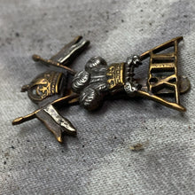 Load image into Gallery viewer, Original WW1/WW2 British Army 12th Lancers Cap Badge
