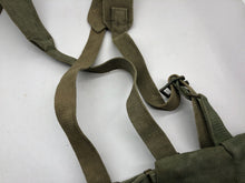 Load image into Gallery viewer, Original British Army WW2 37 Pattern Belt, Pouches &amp; Straps Set - 42&quot; Waist
