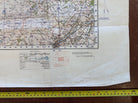 Original WW2 British Army GSGS Map of Scotland - Peebles & Galashiels - The Militaria Shop