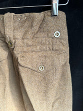 Load image into Gallery viewer, Original British Army Battledress Trousers - Small Size - 30&quot; Waist
