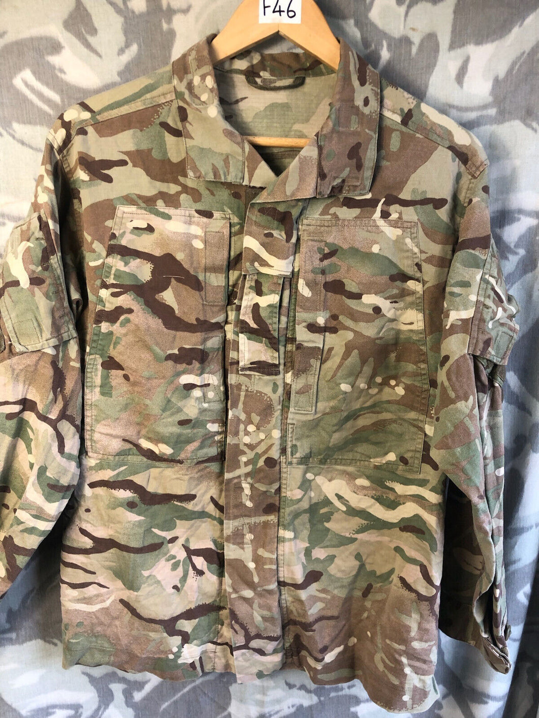 Genuine British Army MTP Camo Barracks Combat Shirt - 36