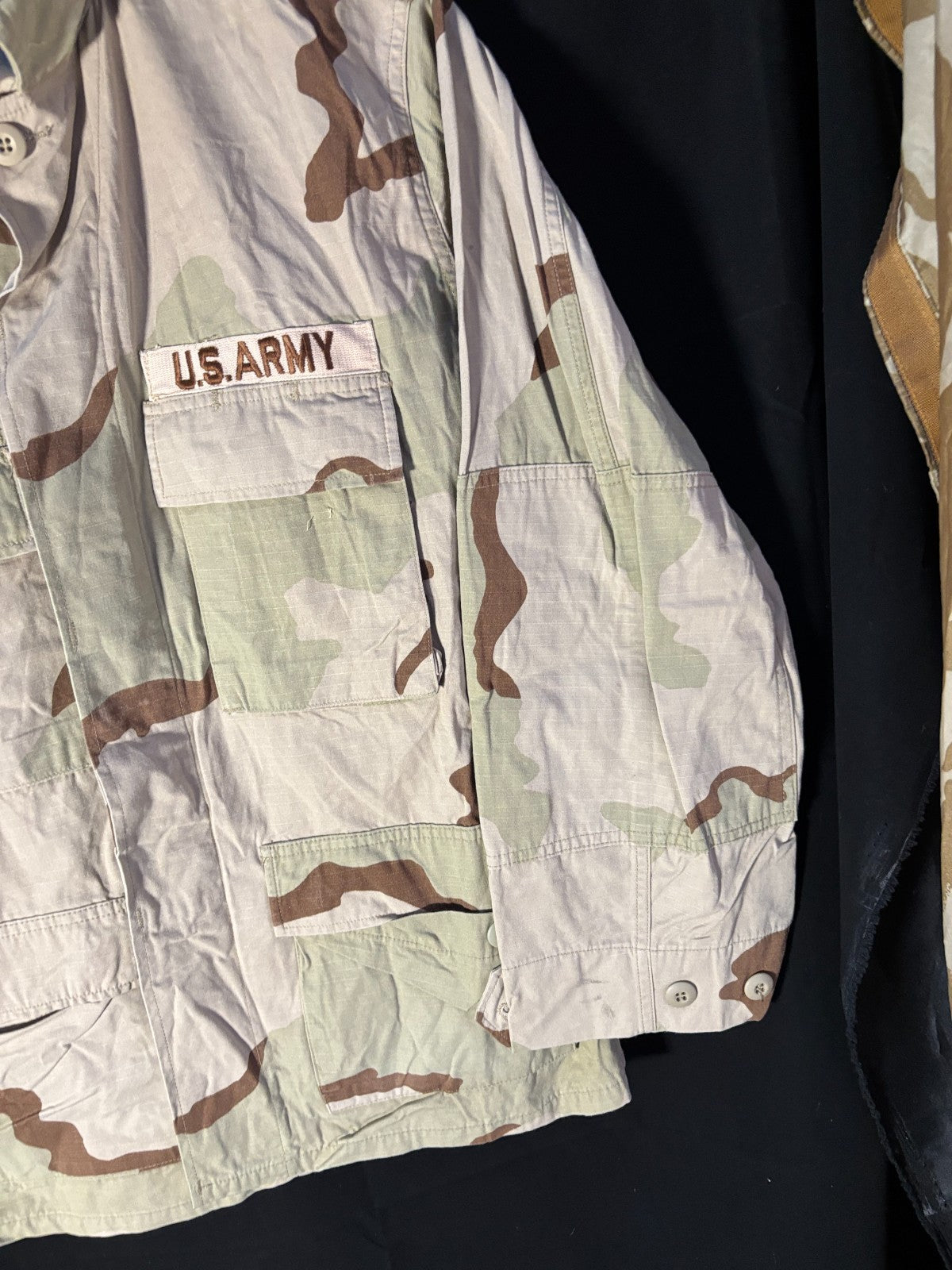 Gulf War US Army DCU Camouflaged Combat Field Coat/Jacket - Medium/Short - The Militaria Shop
