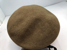 Load image into Gallery viewer, Genuine British Army Khaki Guards Regimental Beret Hat - Size 62cm
