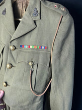 Load image into Gallery viewer, Original WW2 British Army Officers Service Dress Jacket Lieutenant Colonel RAOC
