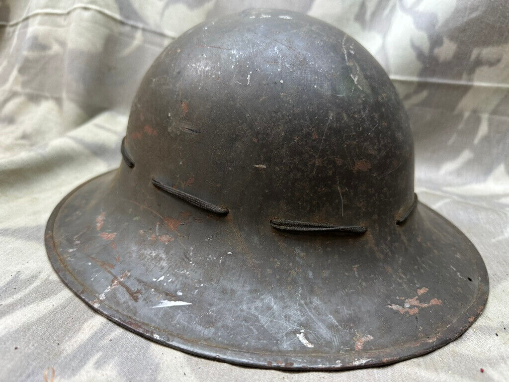 Original WW2 British Home Front Civillian Zuckerman Helmet 1941 Dated