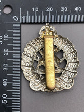 Load image into Gallery viewer, Original WW2 British Army 1st Bn. Monmouthshire Regiment Cap Badge
