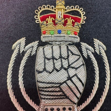 Load image into Gallery viewer, British Army Bullion Embroidered Blazer Badge - Royal Armoured Corps
