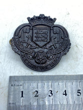 Load image into Gallery viewer, Original WW1 British Army 1st North East Lancashire Vols Regiment Cap Badge
