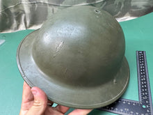 Charger l&#39;image dans la galerie, Original WW2 British Army Combat Helmet - Repainted for Reenactment
