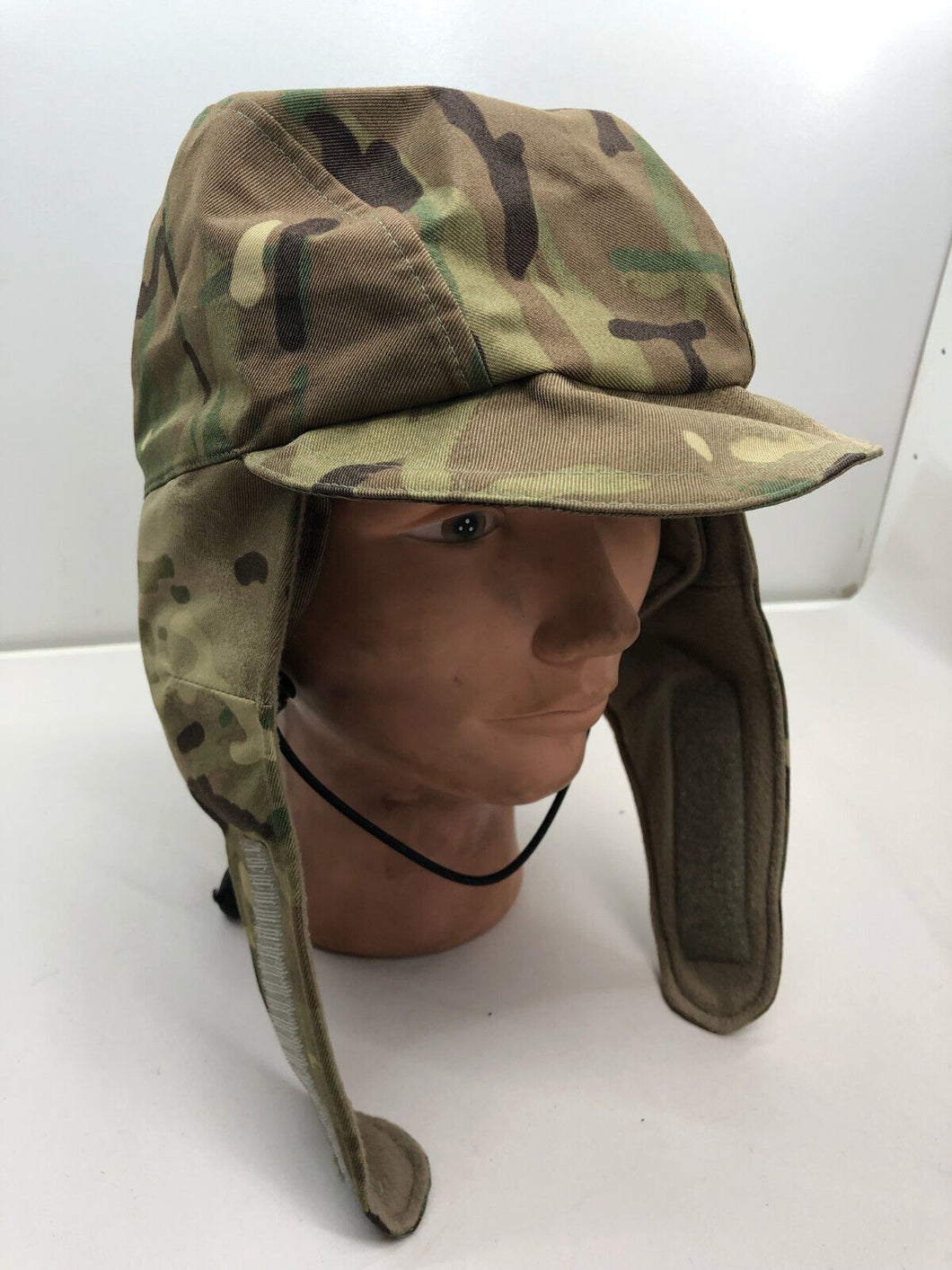 Genuine British Army MultiCam MTP Camouflage Combat Cap - Size Large