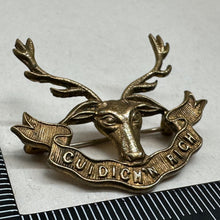 Load image into Gallery viewer, Original WW2 British Army - Seaforth Highlanders Sweetheart Brooch
