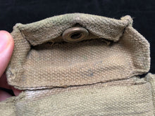 Load image into Gallery viewer, Original WW2 British Army 37 Pattern Pistol Ammo Pouch
