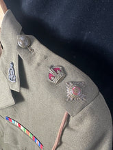 Load image into Gallery viewer, Original WW2 British Army Officers Service Dress Jacket Lieutenant Colonel RAOC
