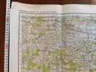 Original WW2 British Army GSGS OS Map of England & Wales - Hastings - The Militaria Shop