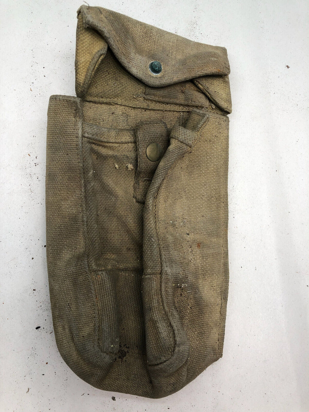 Original WW2 Canadian Army 37 Pattern Bren Pouch - Used Condition