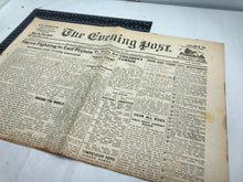 Lade das Bild in den Galerie-Viewer, Original WW2 British Newspaper Channel Islands Occupation Jersey - October 1944
