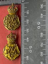 Load image into Gallery viewer, Original British Army Women&#39;s Royal Army Corps Gilt Collar Badges
